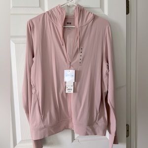 NWT UNIQLO AIRism Mesh UV Protection Full-Zip Hoodie
